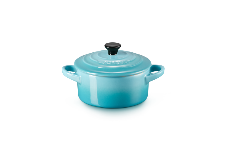 Cocotte Redonda 26 cm Azul Caribe Le Creuset